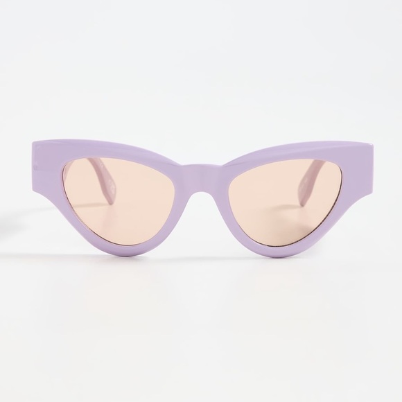 Le Specs Fanplastico Sunglasses Purple Lavender - Picture 4 of 5